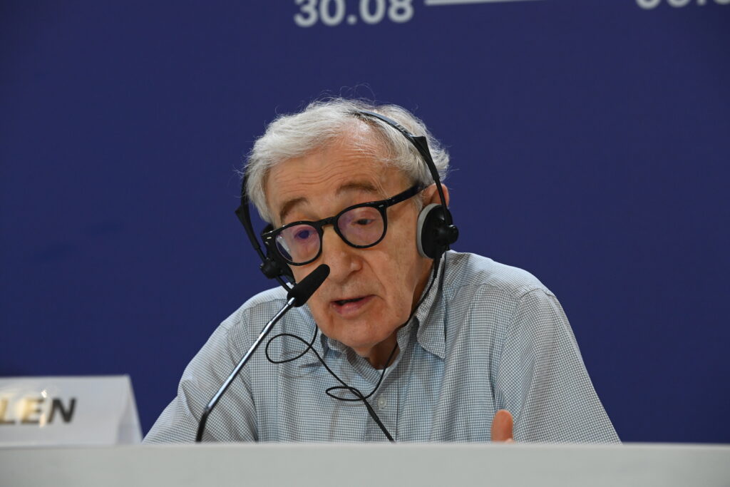 Woody Allen, Conferenza stampa